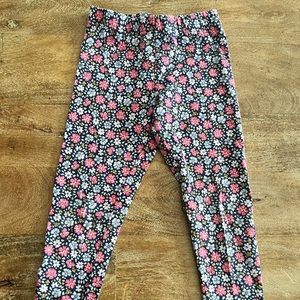 Carter Girls Floral Leggings